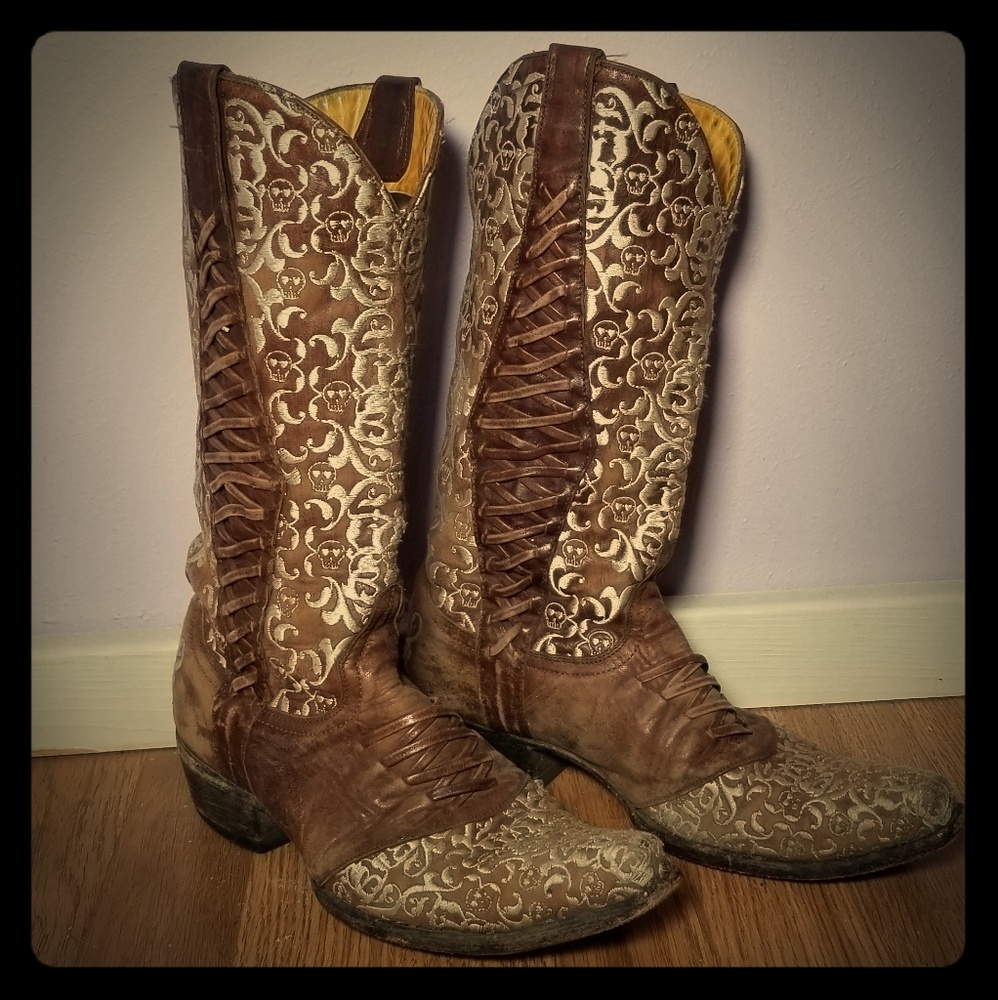 Old Gringo Women's Skull Boots